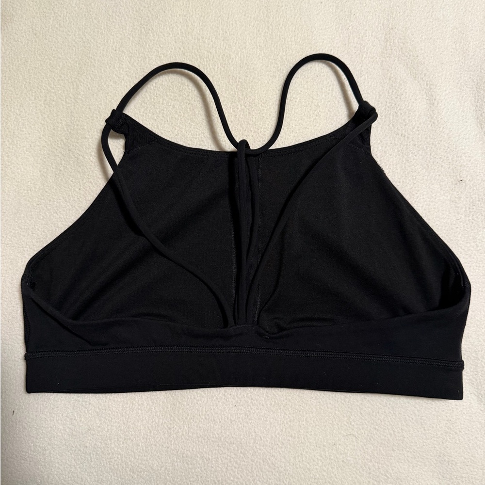 Lululemon Athletica Black Strappy Sports Bra Size 12 - Picture 6 of 7